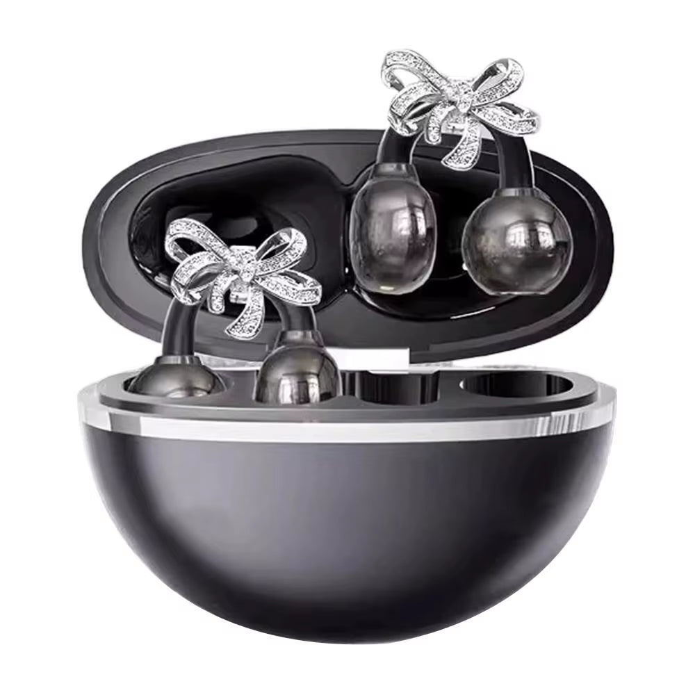 Crystal Bow Earbuds