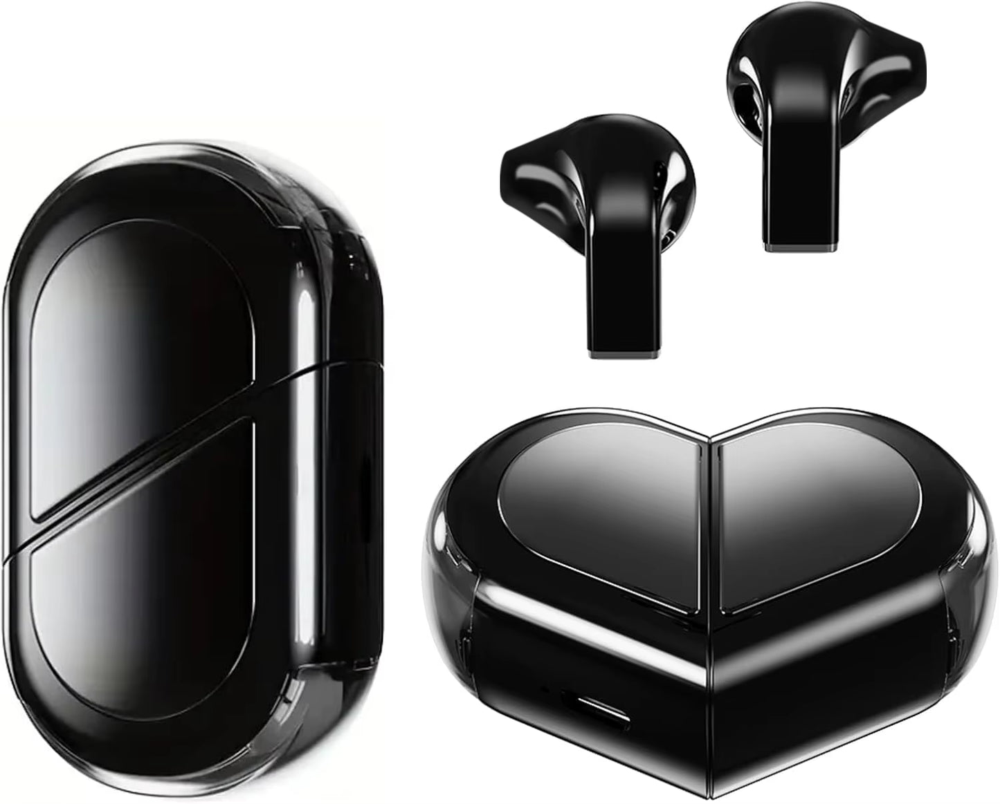 Heart Case Earbuds