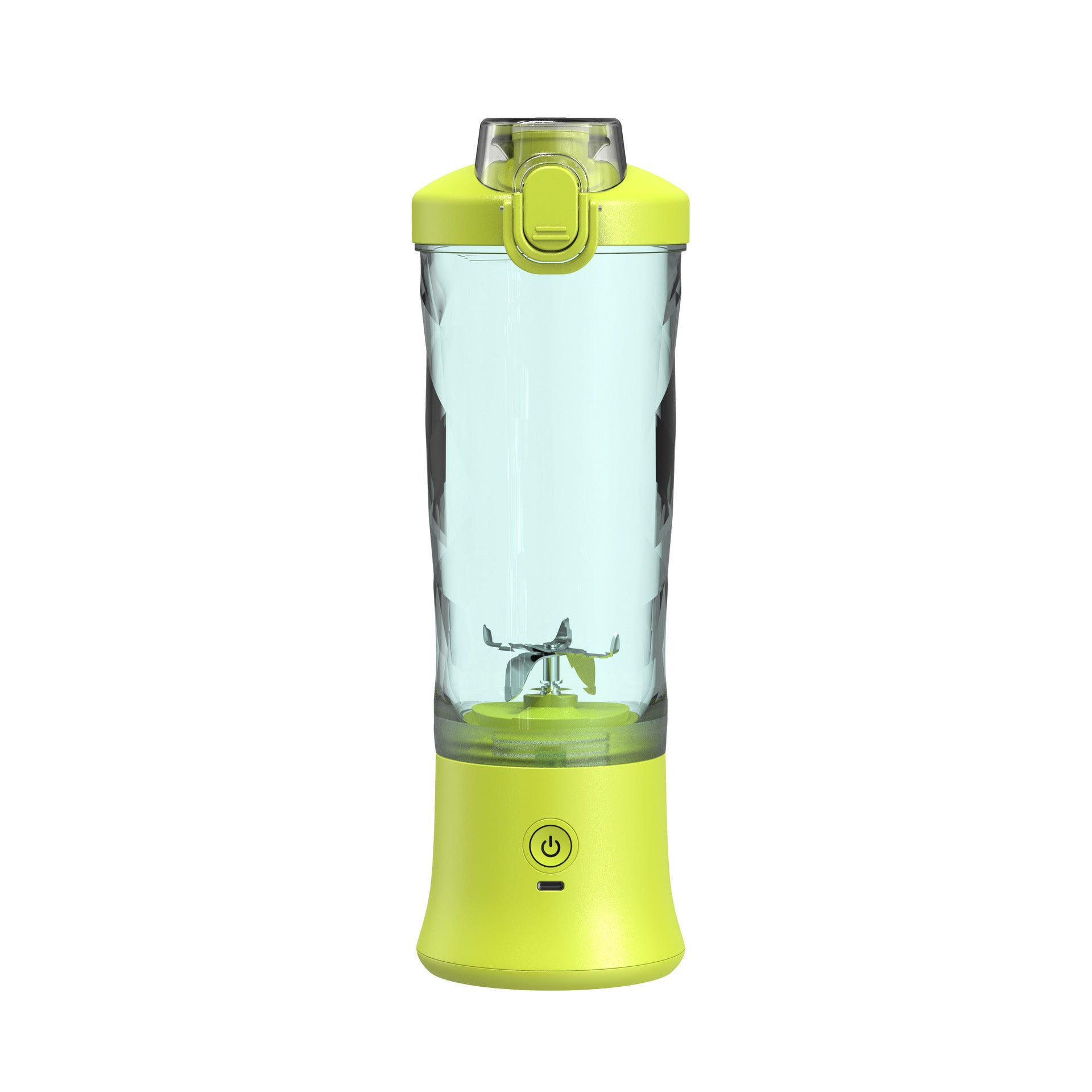 Smart Portable Blender – 600ml USB-C Rechargeable Mini Smoothie Maker with 6-Blade System