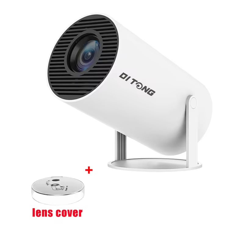 HY300 Pro Mini Projector – 4K Decode, Android 11, 720P Native, BT5 & Wi-Fi, 130” Max Display