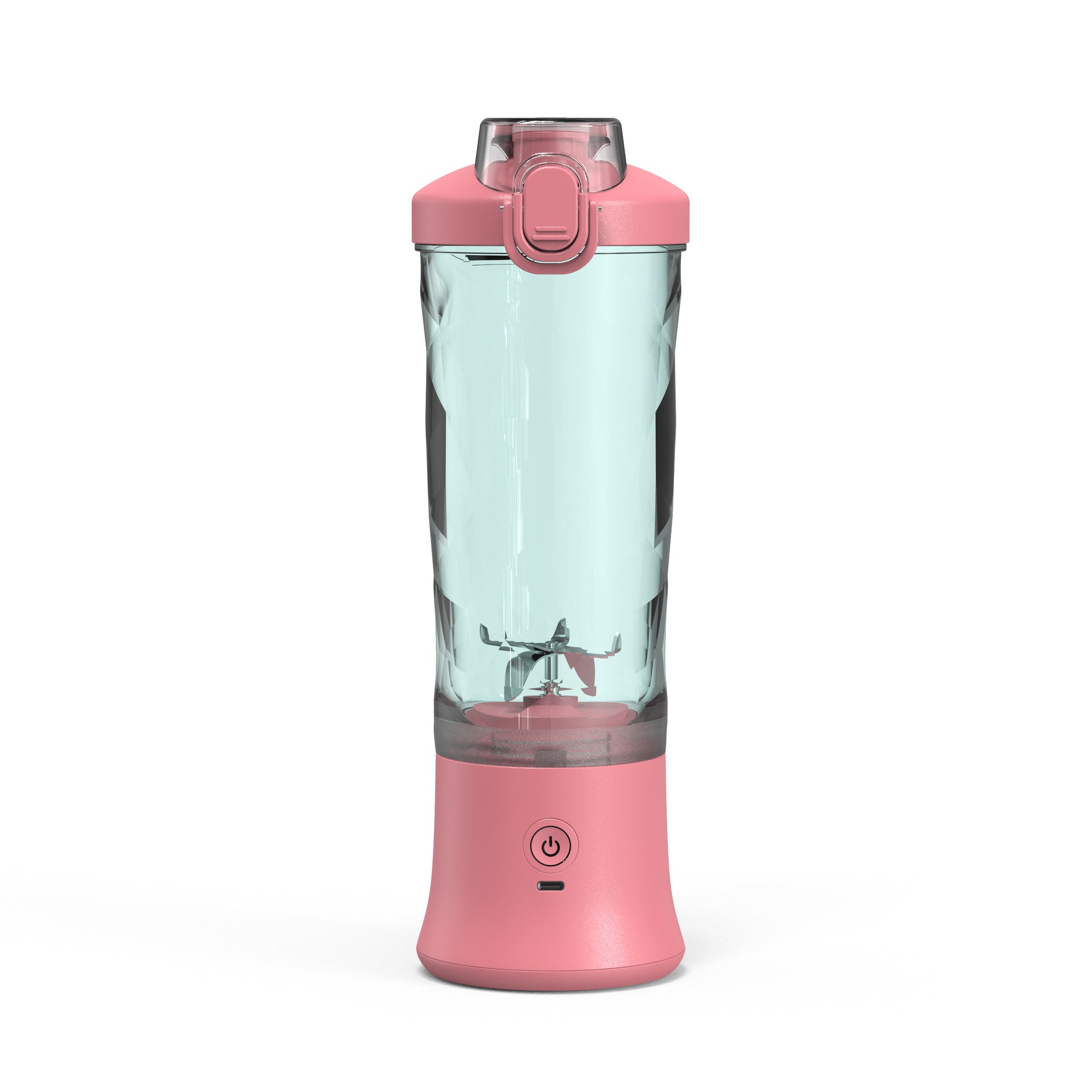 Smart Portable Blender – 600ml USB-C Rechargeable Mini Smoothie Maker with 6-Blade System
