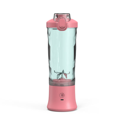 Smart Portable Blender – 600ml USB-C Rechargeable Mini Smoothie Maker with 6-Blade System