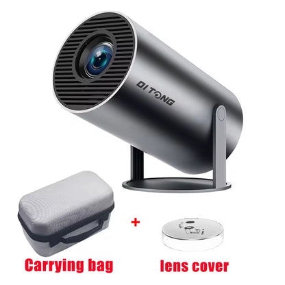 HY300 Pro Mini Projector – 4K Decode, Android 11, 720P Native, BT5 & Wi-Fi, 130” Max Display