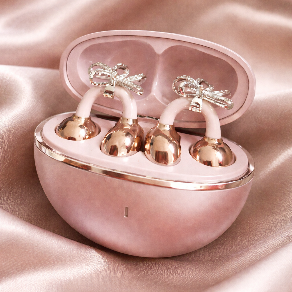 Crystal Bow Earbuds