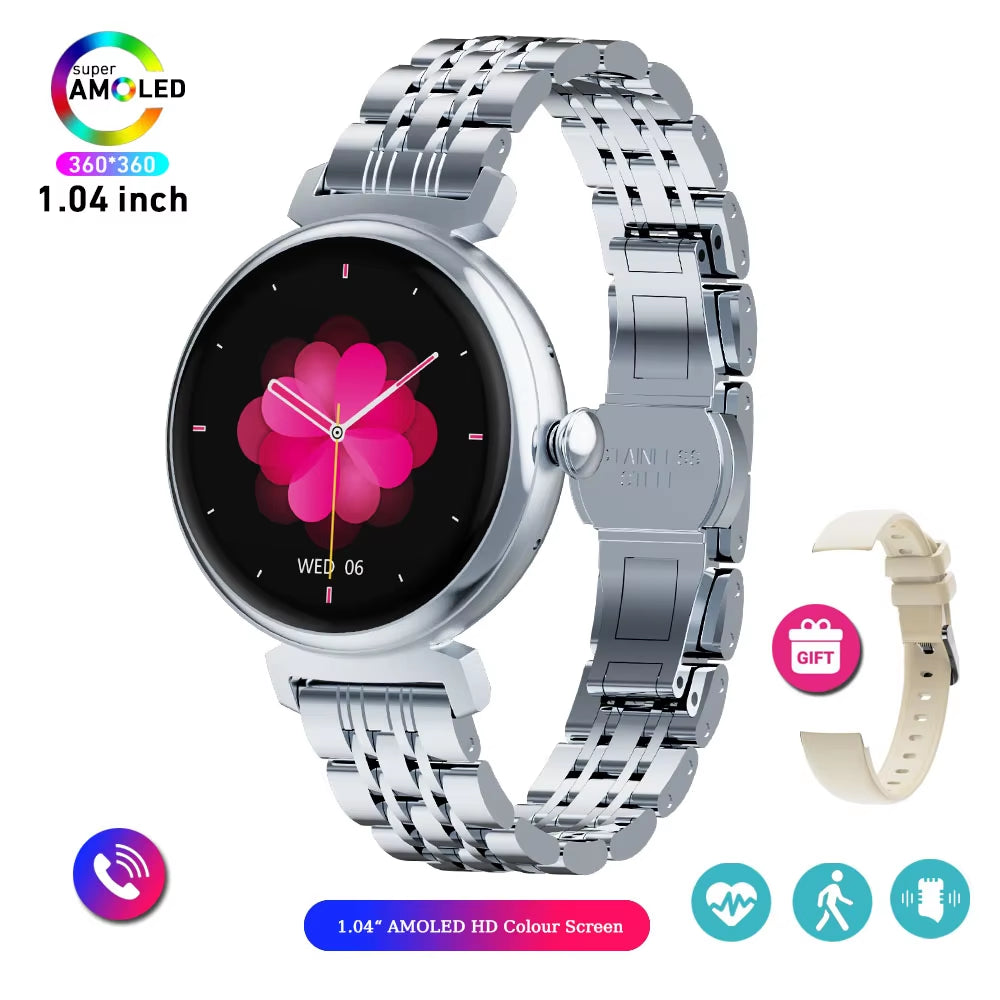 Slim Metal Smart Watch