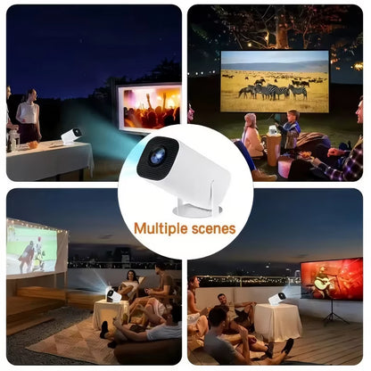 Mini HD Projector – Portable 720P LED with 4K Decode Support