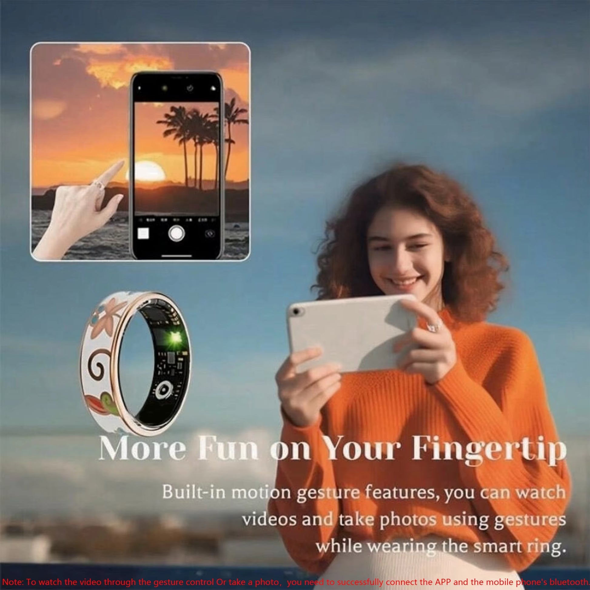 Enamel Fitness Smart Ring