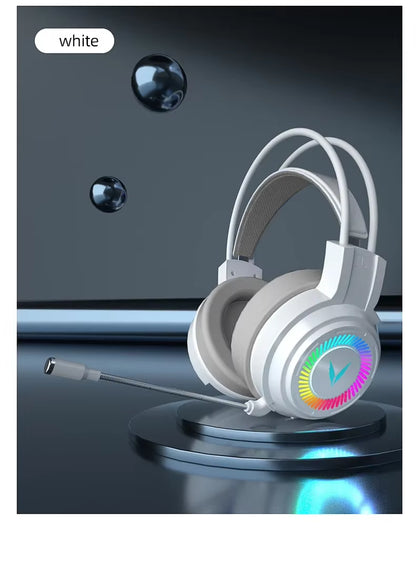G58/G60 7.1 Surround Sound Gaming Headset – LED Mic Headphones