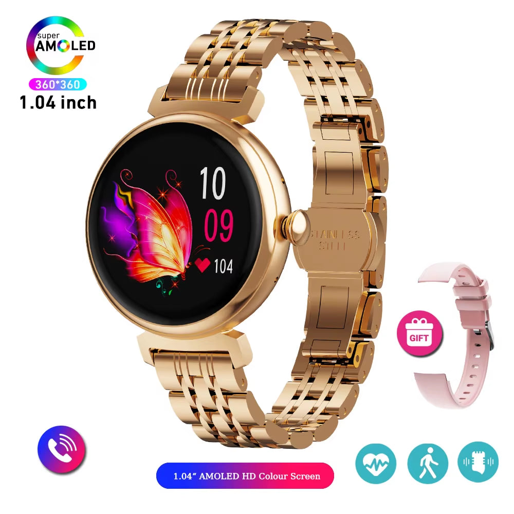 Slim Metal Smart Watch