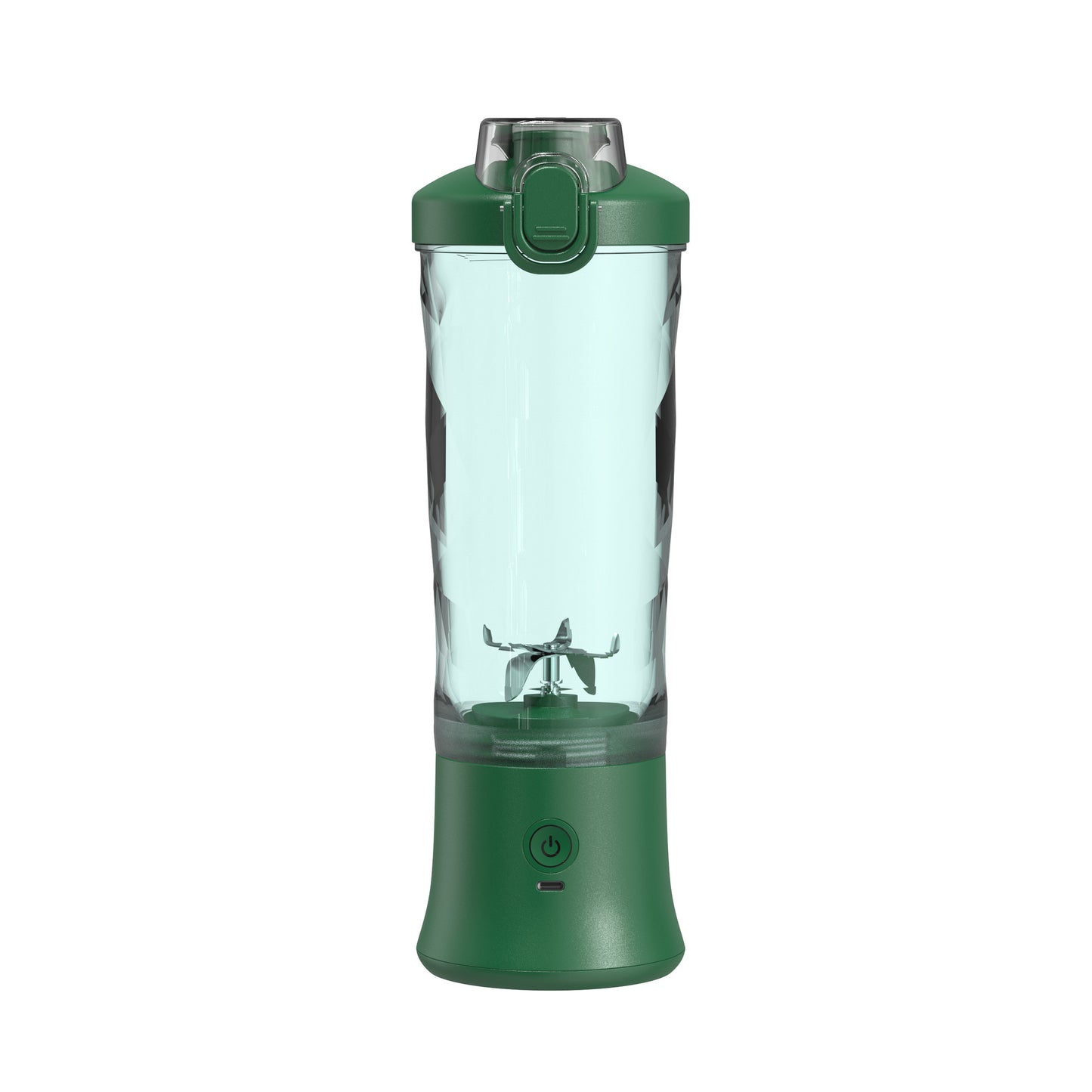Smart Portable Blender – 600ml USB-C Rechargeable Mini Smoothie Maker with 6-Blade System