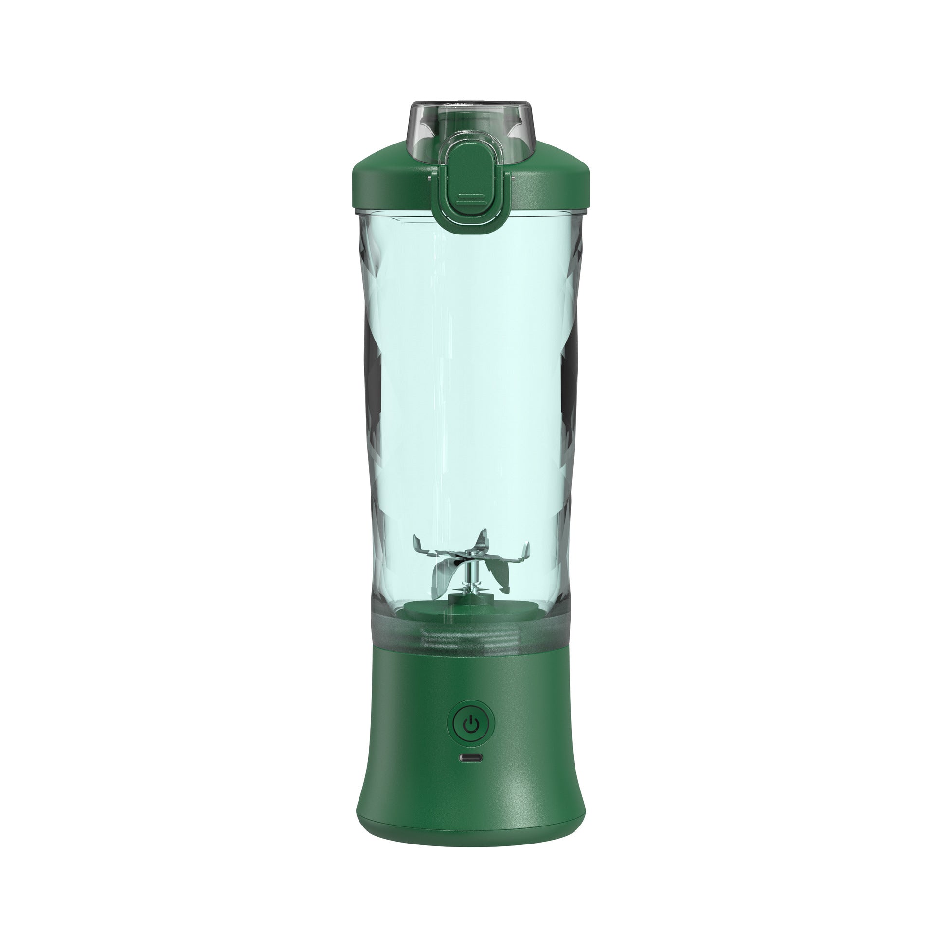 Smart Portable Blender – 600ml USB-C Rechargeable Mini Smoothie Maker with 6-Blade System