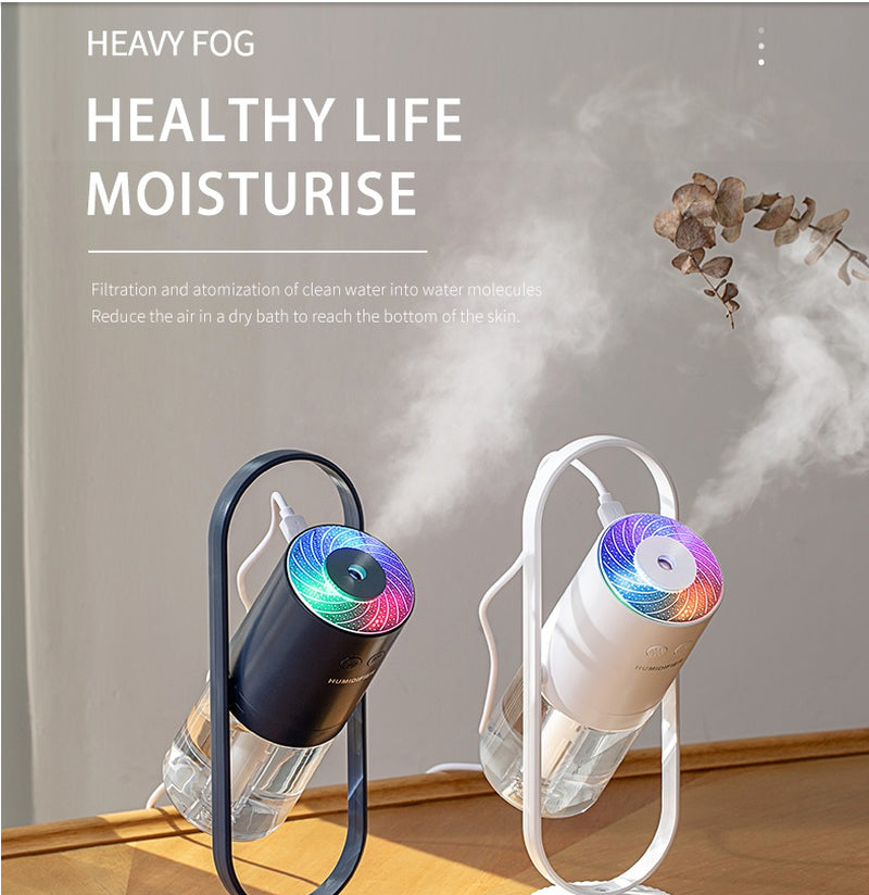 Magic Shadow USB Humidifier – Ultrasonic Mist & Projection Light