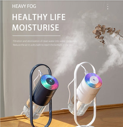 Magic Shadow USB Humidifier – Ultrasonic Mist & Projection Light