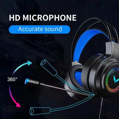 G58/G60 7.1 Surround Sound Gaming Headset – LED Mic Headphones