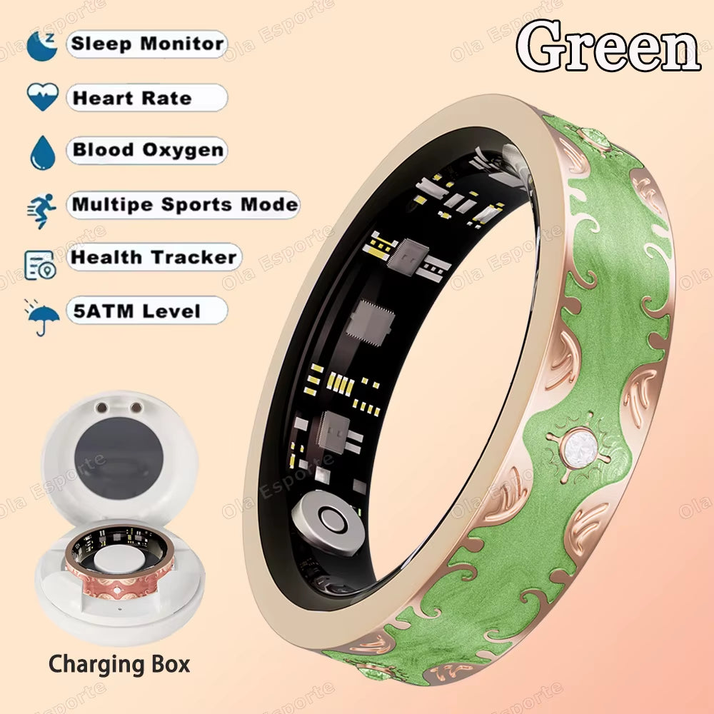 Diamond Fitness Smart Ring