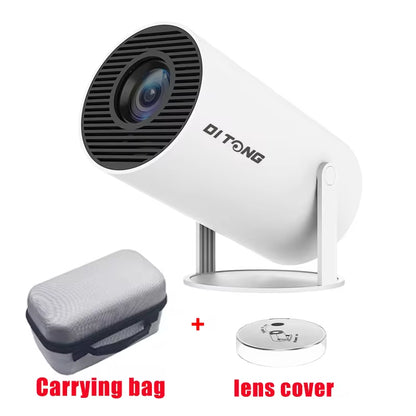 HY300 Pro Mini Projector – 4K Decode, Android 11, 720P Native, BT5 & Wi-Fi, 130” Max Display