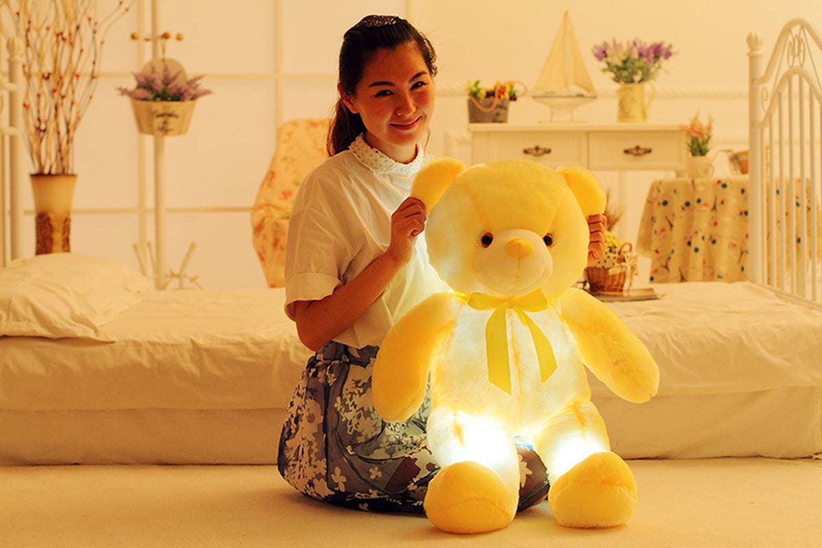 LED Glow Teddy – Light-Up Plush Toy with Color-Changing Lights