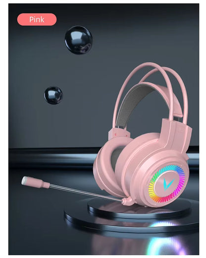 G58/G60 7.1 Surround Sound Gaming Headset – LED Mic Headphones