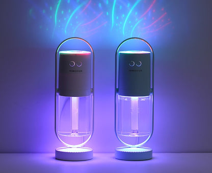 Magic Shadow USB Humidifier – Ultrasonic Mist & Projection Light