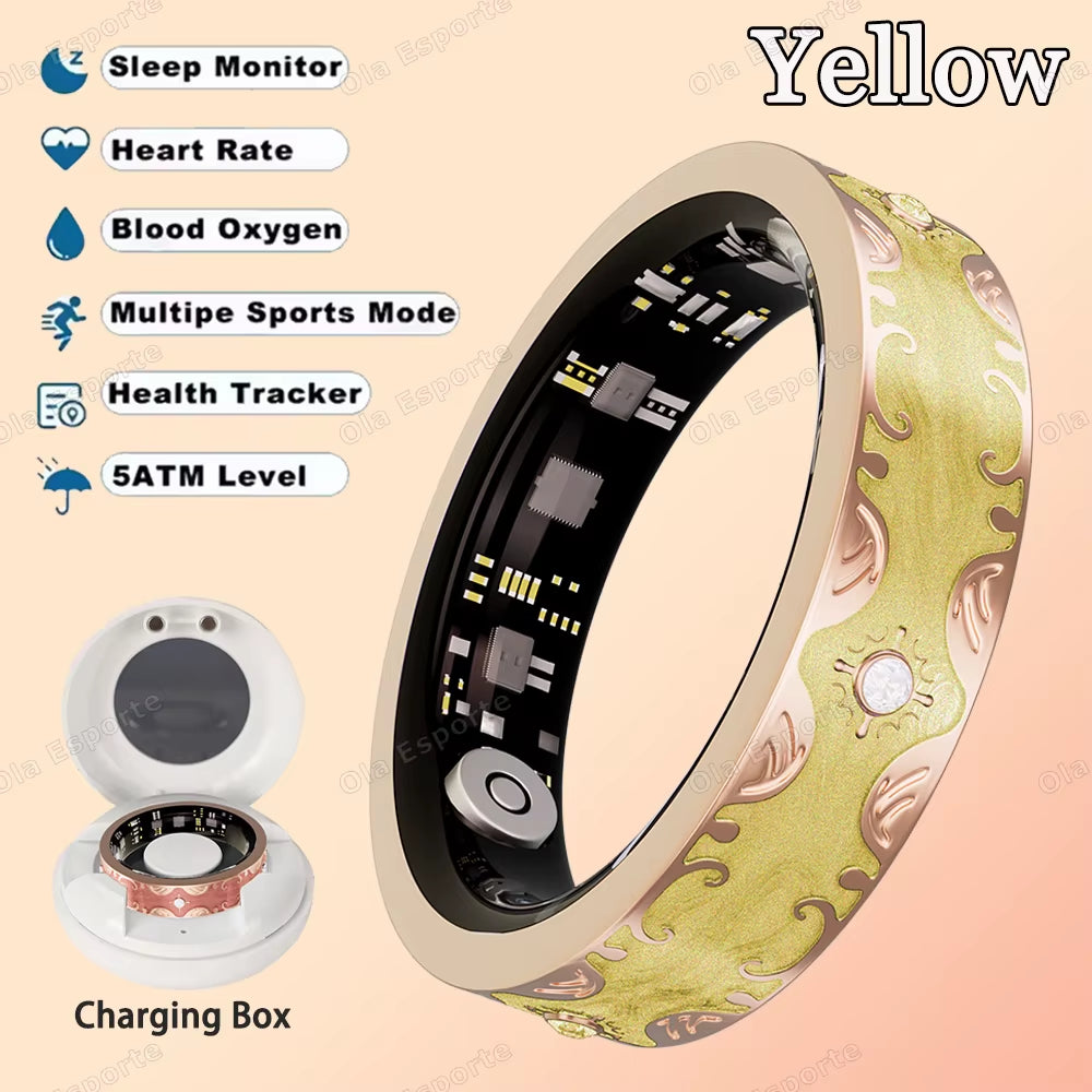 Diamond Fitness Smart Ring