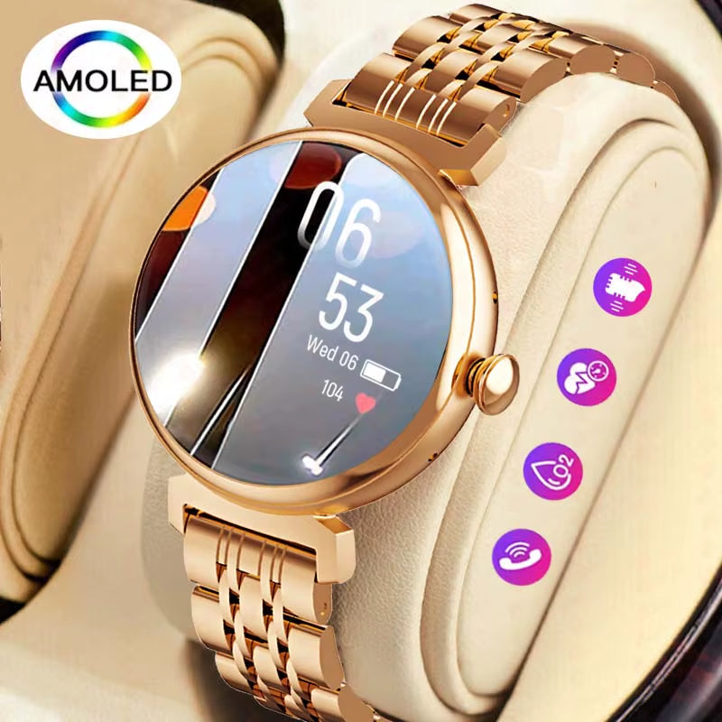 Slim Metal Smart Watch
