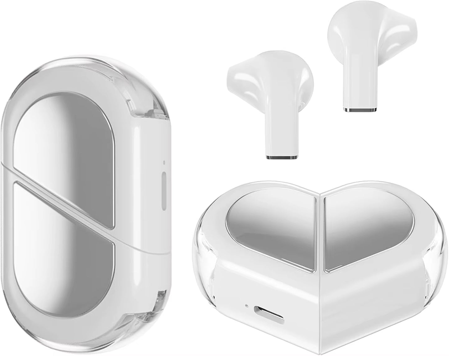 Heart Case Earbuds