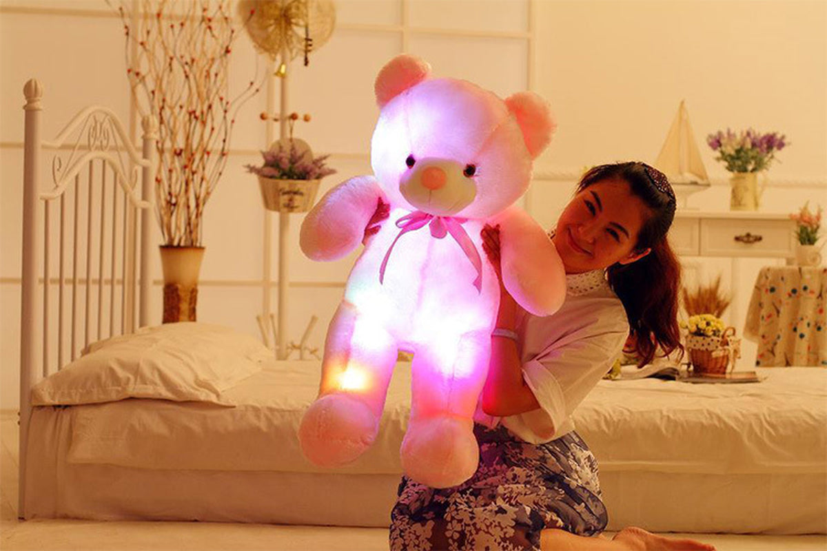LED Glow Teddy – Light-Up Plush Toy with Color-Changing Lights
