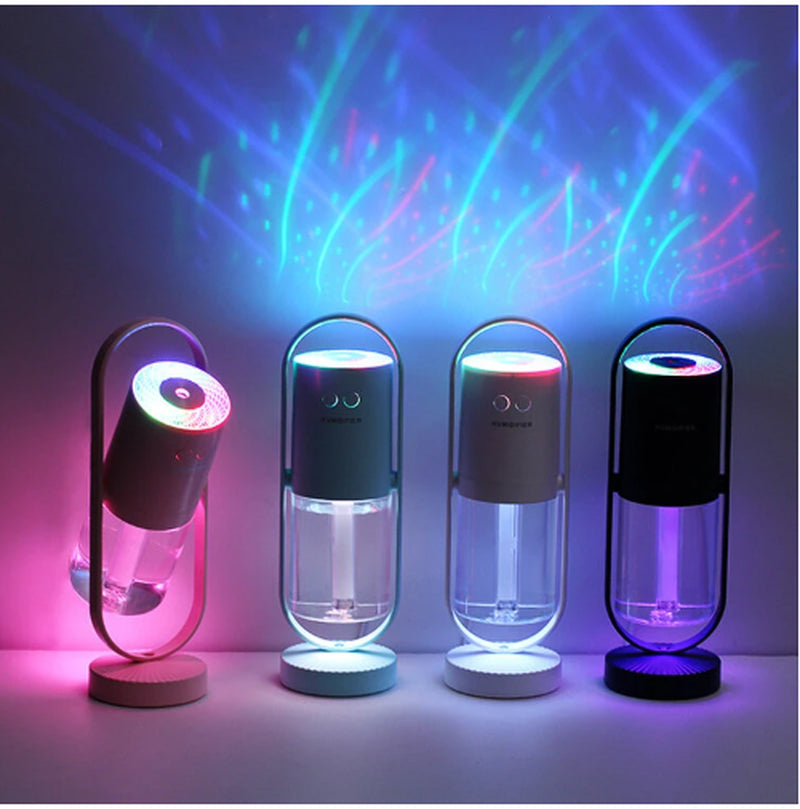 Magic Shadow USB Humidifier – Ultrasonic Mist & Projection Light
