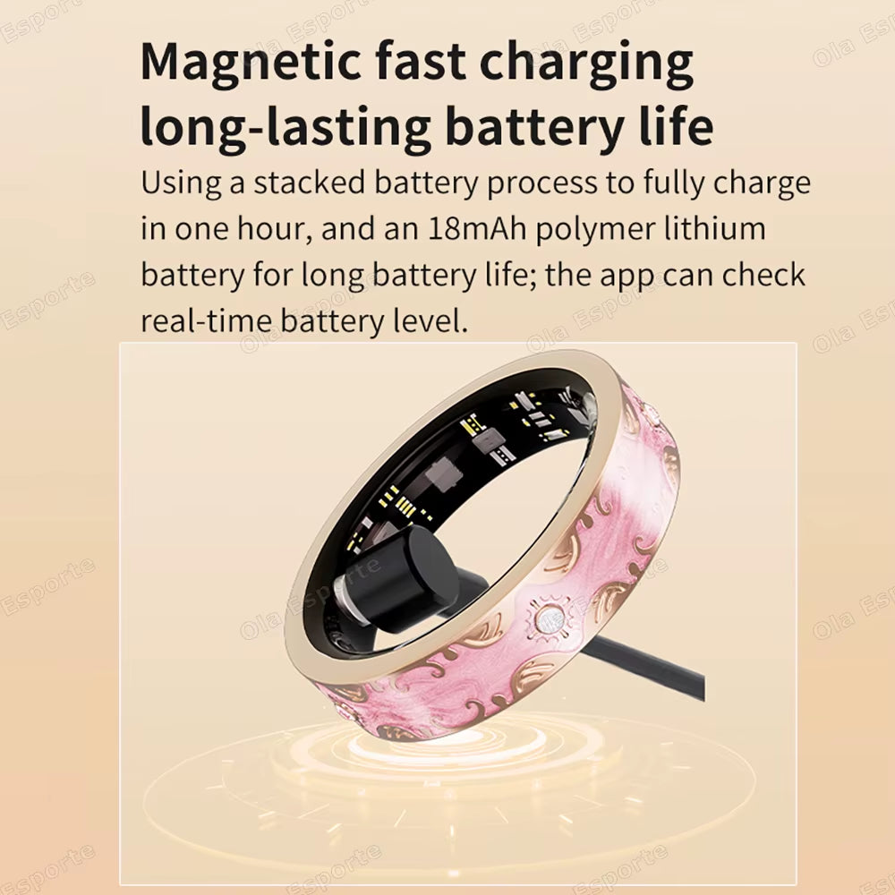 Diamond Fitness Smart Ring