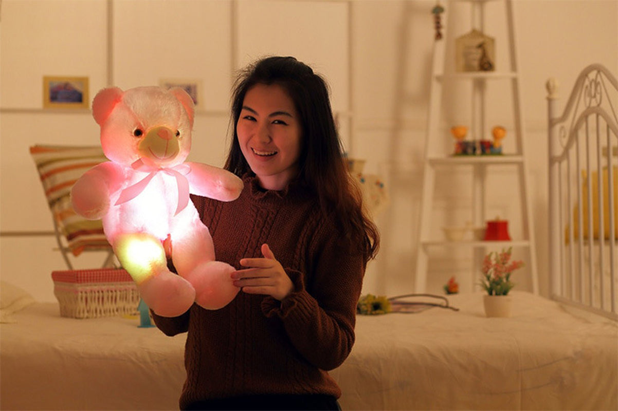LED Glow Teddy – Light-Up Plush Toy with Color-Changing Lights