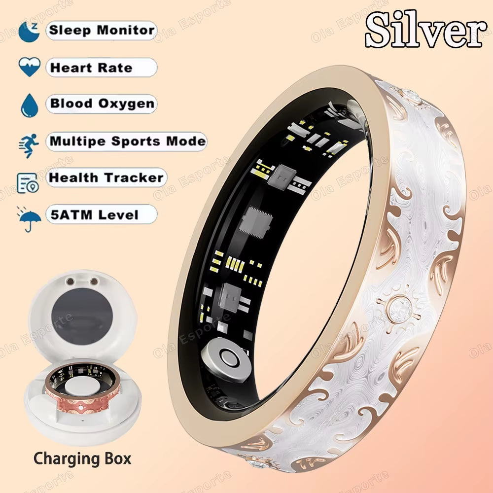 Diamond Fitness Smart Ring