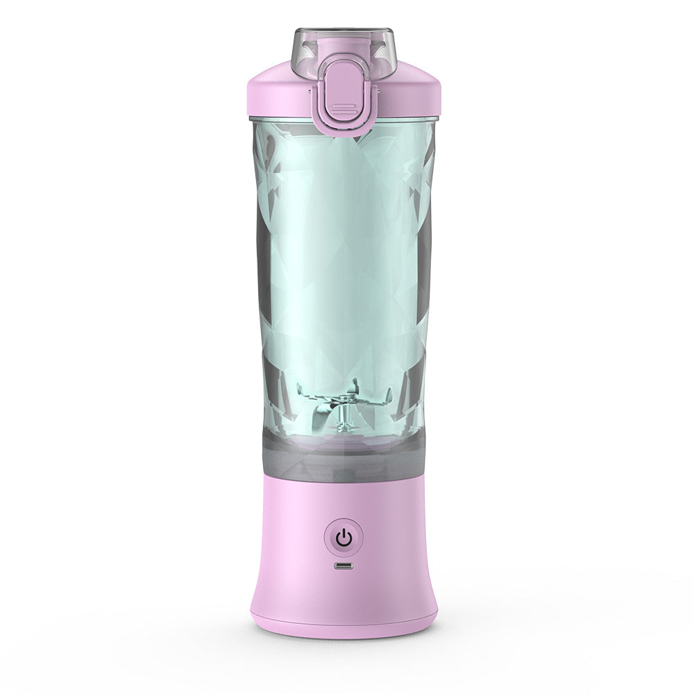 Smart Portable Blender – 600ml USB-C Rechargeable Mini Smoothie Maker with 6-Blade System