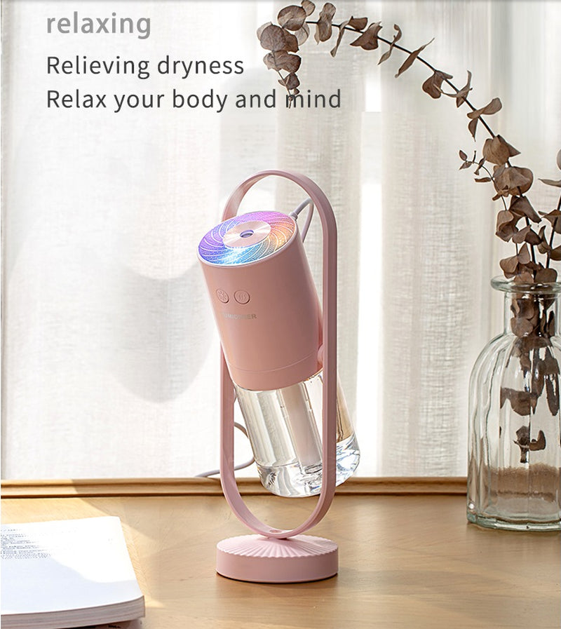Magic Shadow USB Humidifier – Ultrasonic Mist & Projection Light
