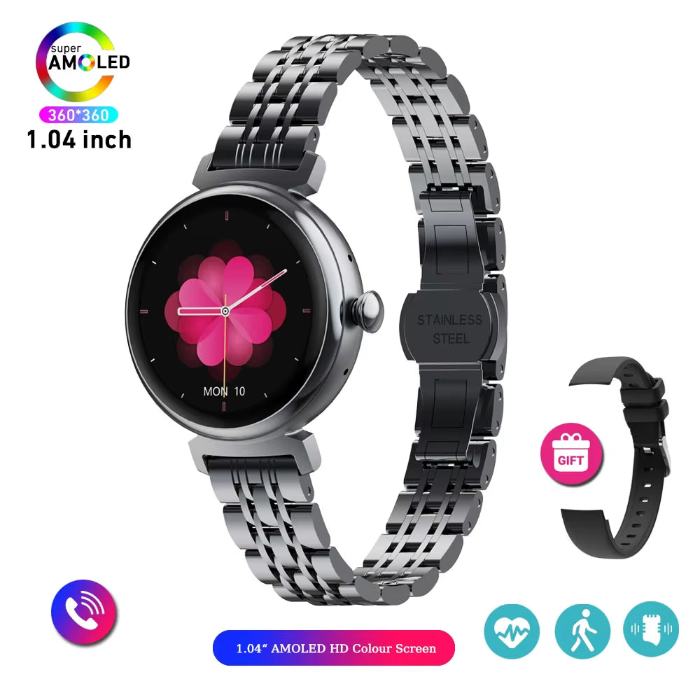 Slim Metal Smart Watch