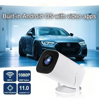 Mini HD Projector – Portable 720P LED with 4K Decode Support
