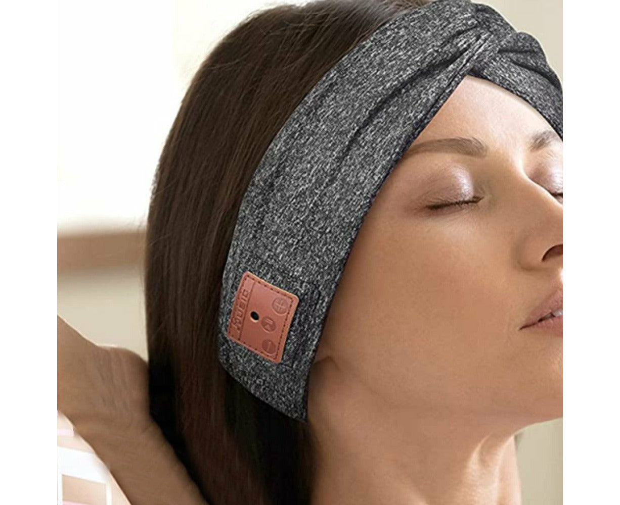 Bluetooth Sleep Headband – Wireless Headphones + Eye Mask in One